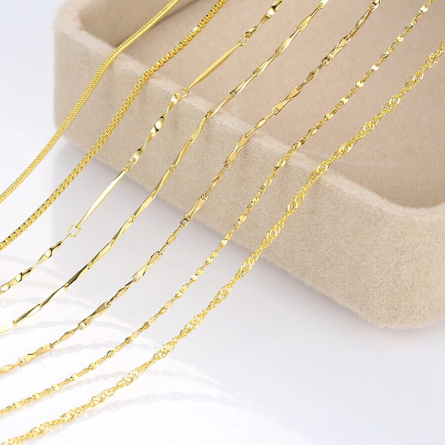 18 Karat Gold Plated Necklace High Quality