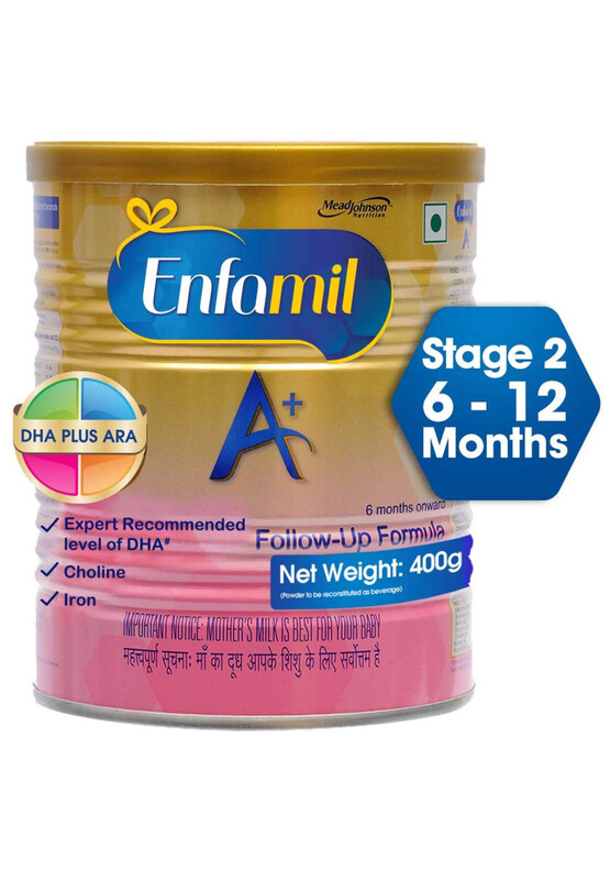 Enfamil And Enfagrow A+ Stage 2 Follow Up Formula - 400g