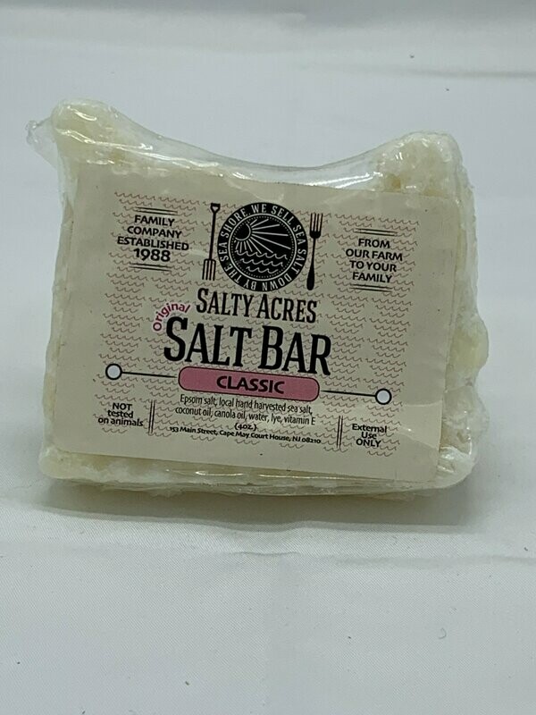 Handcrafted Sea Salt Bar Classic 4 oz