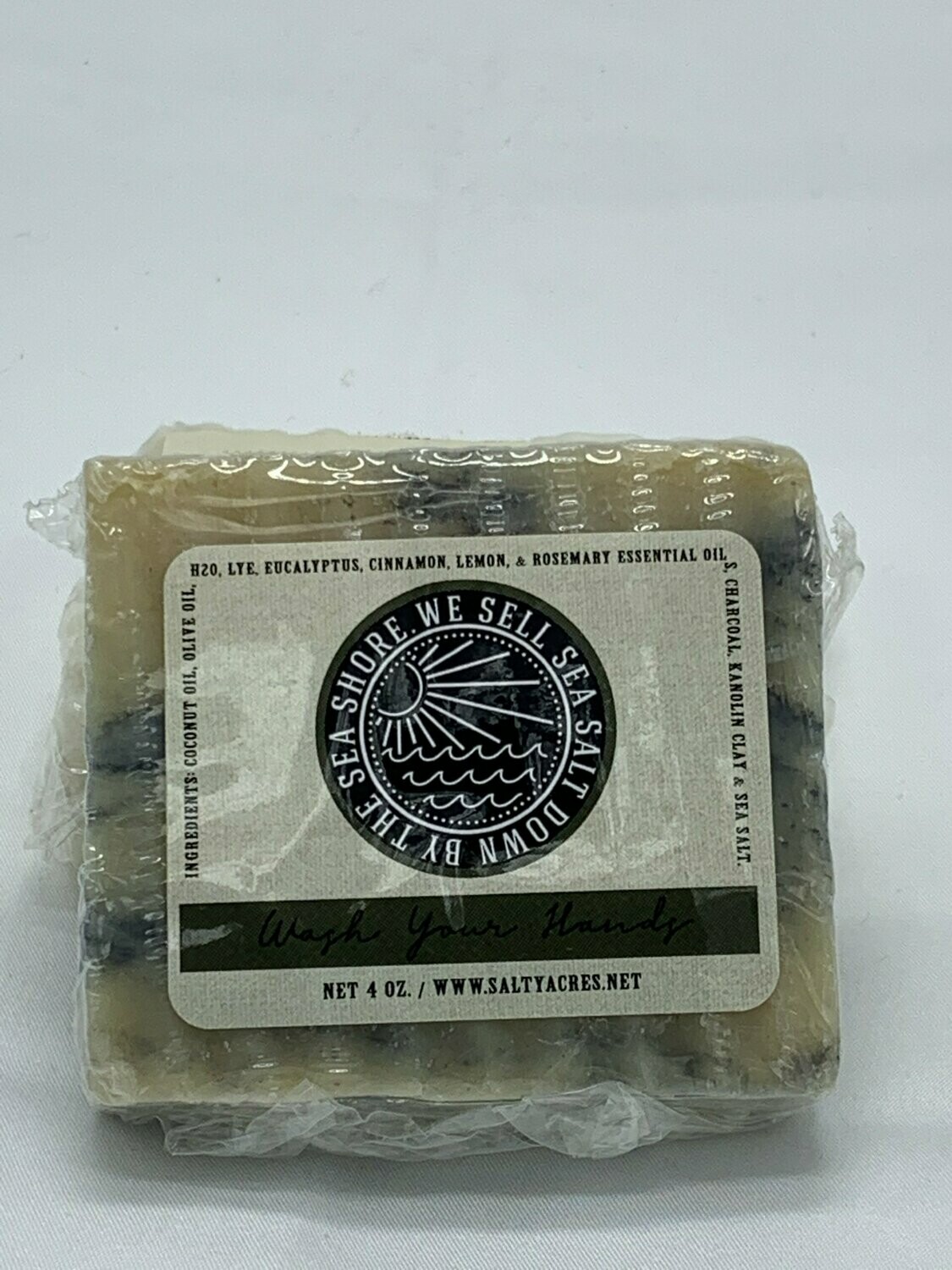 Handcrafted Soap WASH YOUR HANDS! 4oz
