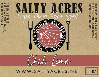 Sea Salt Chili Lime 8 Oz Jar