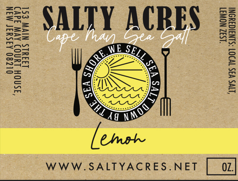Sea Salt Lemon 4 Oz Pouch