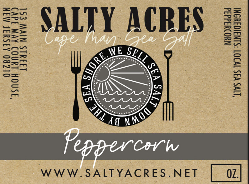 Sea Salt And Peppercorns 1 Oz Pouch
