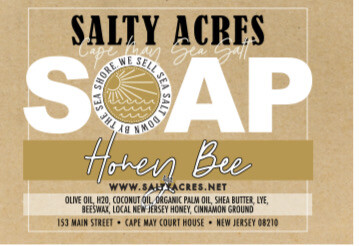 Handcrafted Soap Honey Bee 4 oz