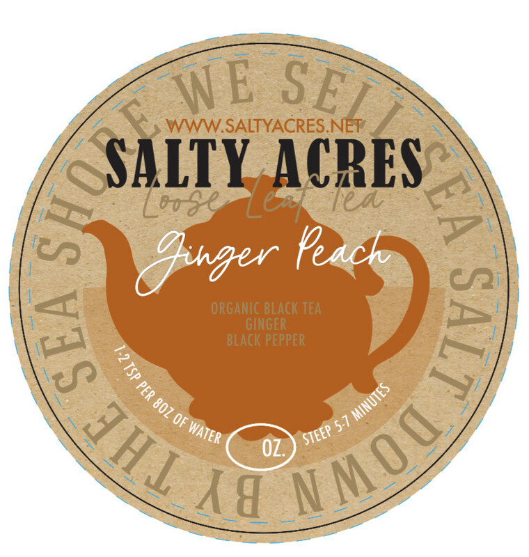 Tea Loose Leaf  Ginger Peach 1 Oz