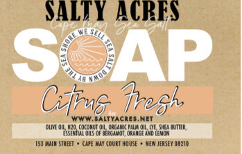 Handcrafted Soap Citrus Fresh 4 oz