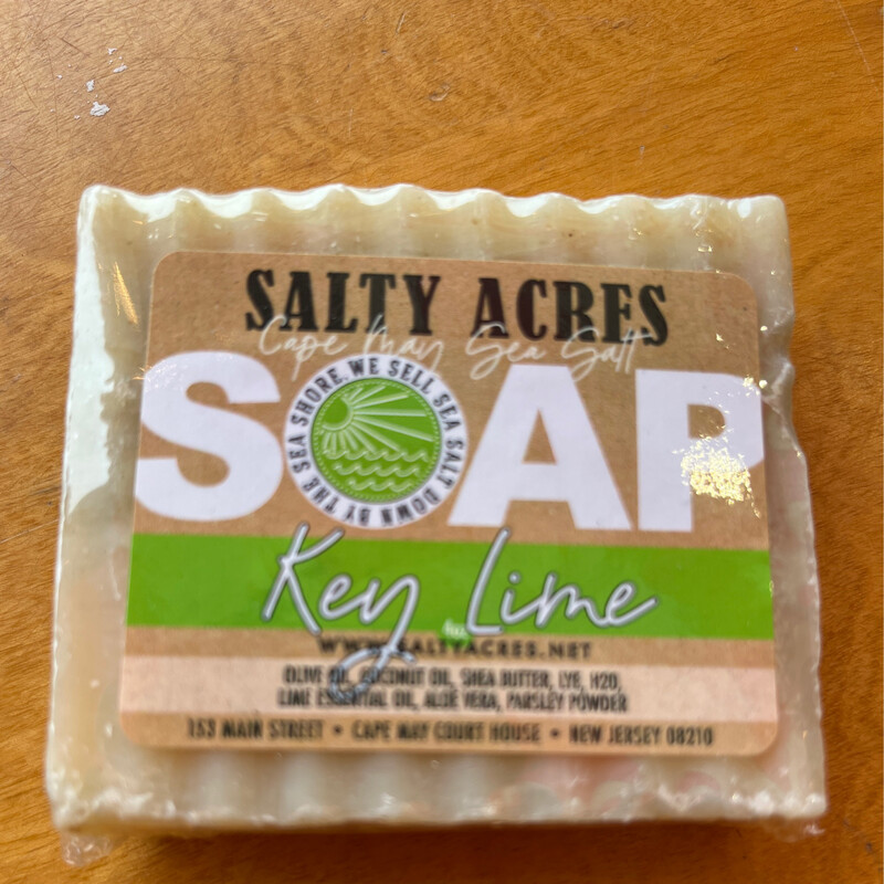 Handcrafted Soap Key Lime
