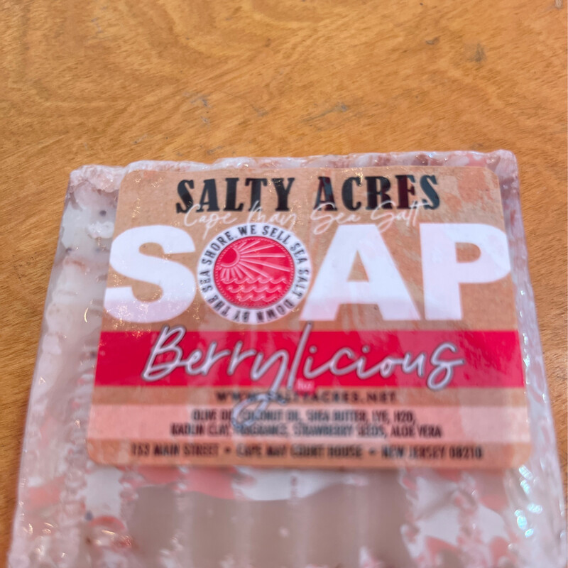 Handcrafted Soap Berrylicious