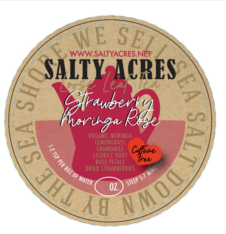 Tea Loose Leaf Strawberry Moringa