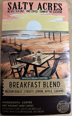 Coffee Ground Breakfast Blend 2 Oz