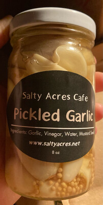 Jar 8 Oz Pickled Garlic