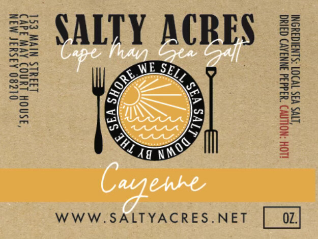 Sea Salt Cayenne 4 Oz Pouch