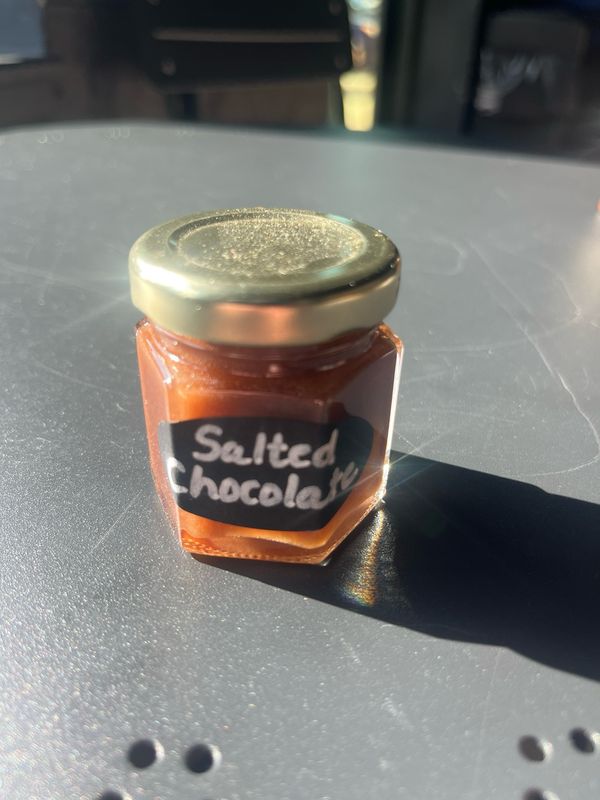 Honey Chocolate Salted 2 Oz Jar