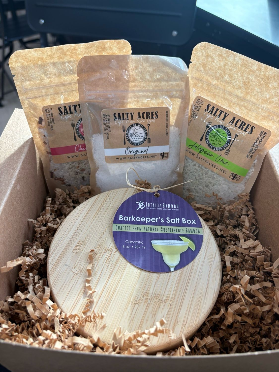 Girt Set Margarita Salt Box