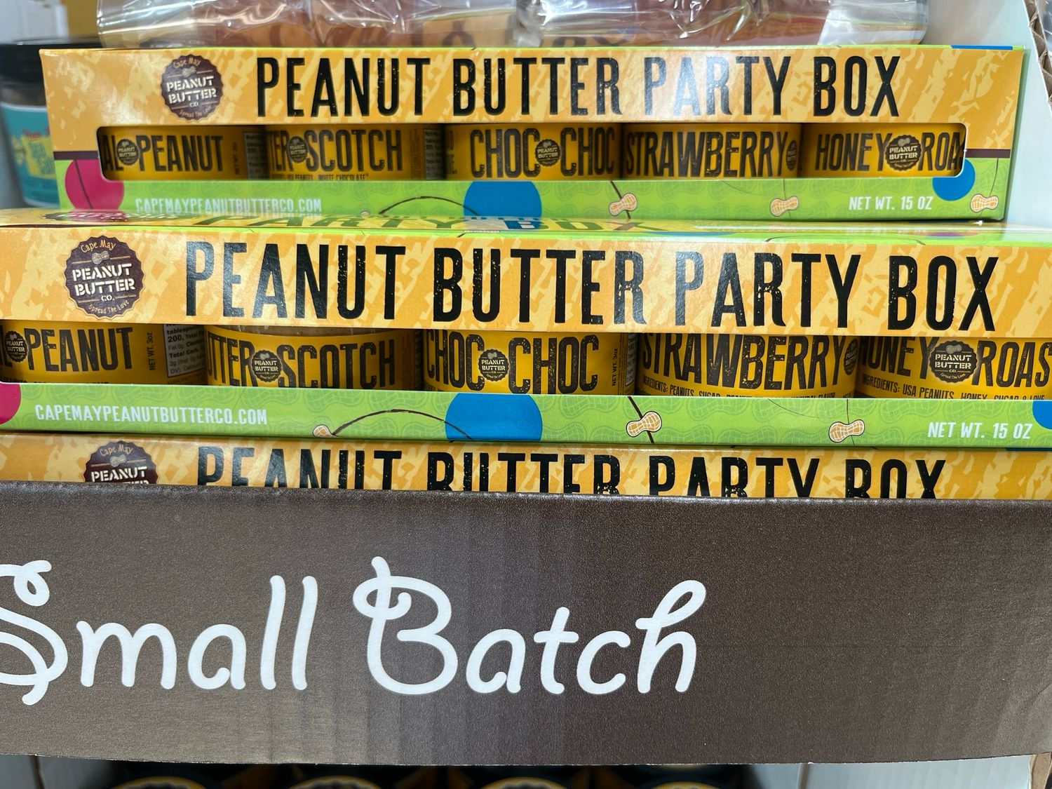 Cape May Peanut Butter Co Peanut Butter Party Box Gift Set Cape May Peanut Butter Co Peanut Butter Party Box Gift Set