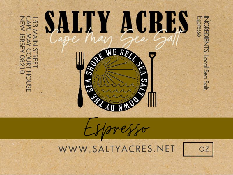 Sea Salt Pouch Espresso 1 Oz Sea Salt Pouch Espresso 1 Oz