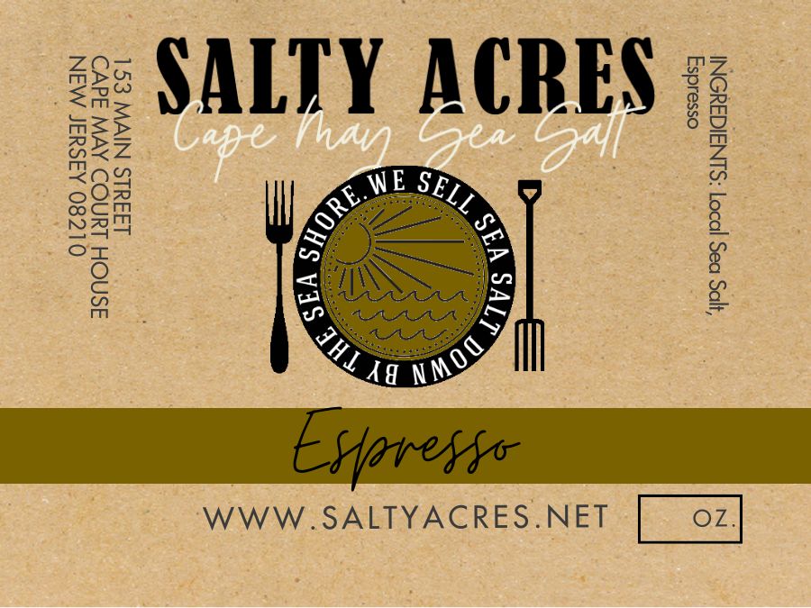 Sea Salt Pouch Espresso 4 Oz Sea Salt Pouch Espresso 4 Oz