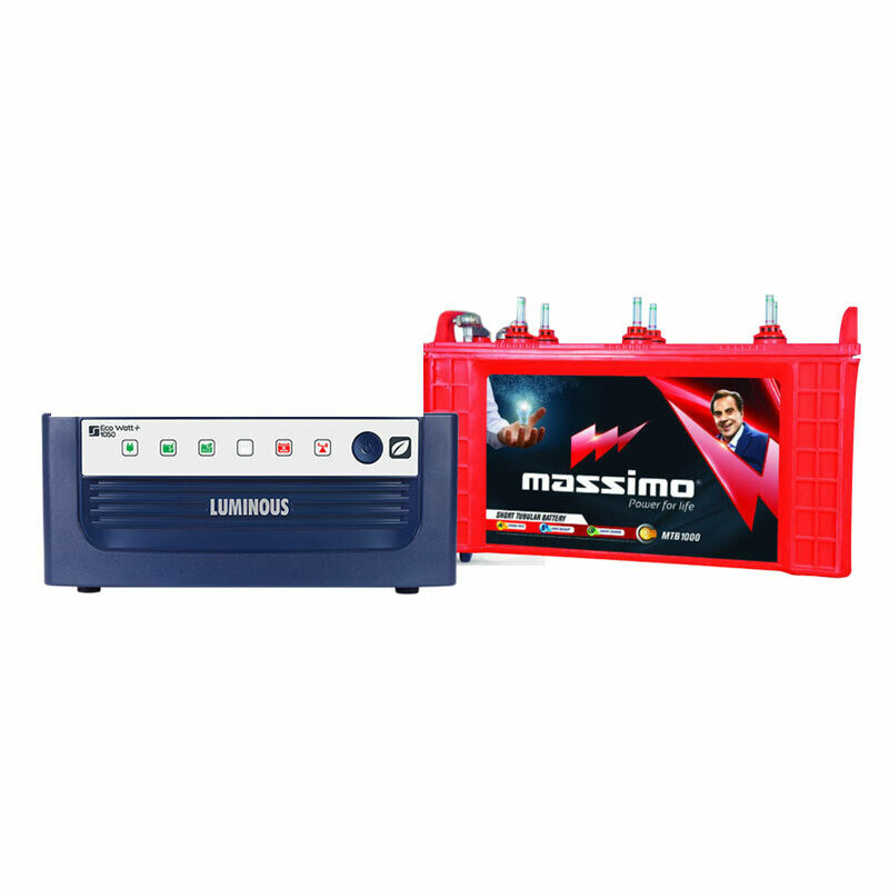 Luminous 850kva + Massimo 100 ah Battery (36M Warranty