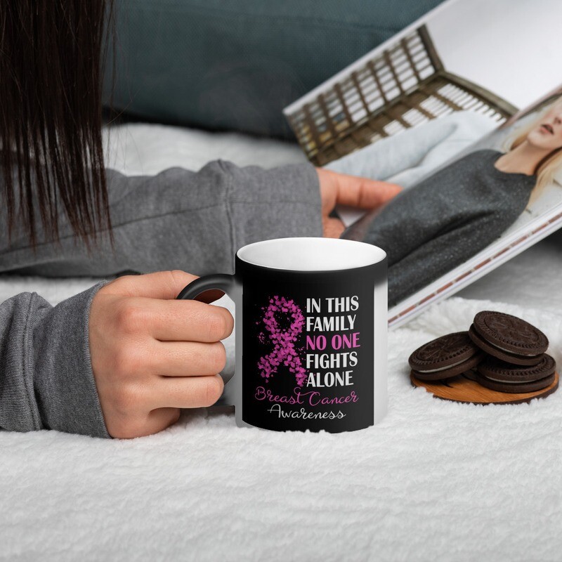 Matte Black Magic Mug