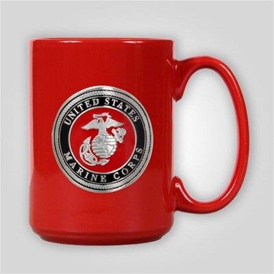 Marines Emblem 15 oz Ceramic Mug