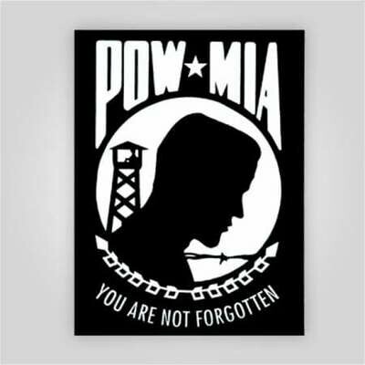 POW/MIA Decal