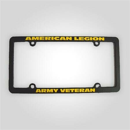 American Legion Army Veteran License Plate Frame 