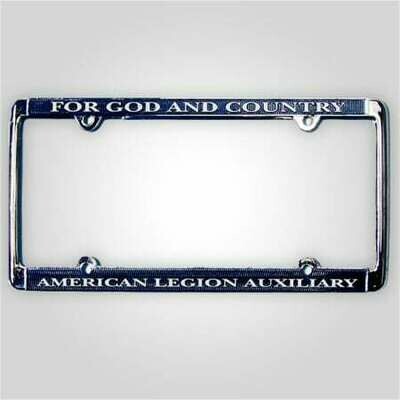 Auxiliary License Plate Frame