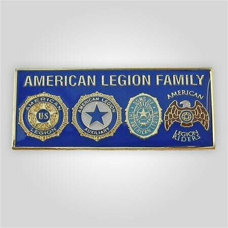 4 Emblem American Legion Family Tack 