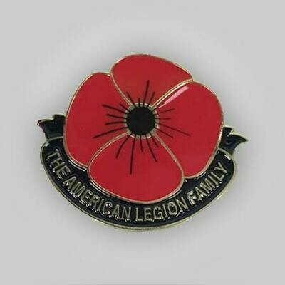 The American Legion Family Poppy Pin