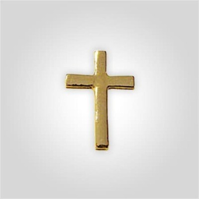 Gold Chaplain Cross Tack 