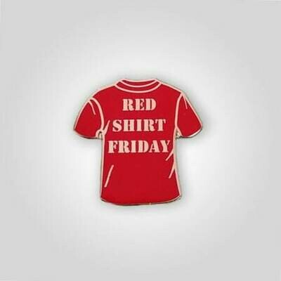 Red Shirt Friday Pin