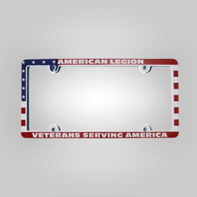 "Veterans Serving America" License Plate Frame 