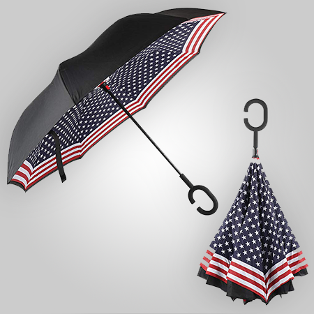 patriotic umbrella hat