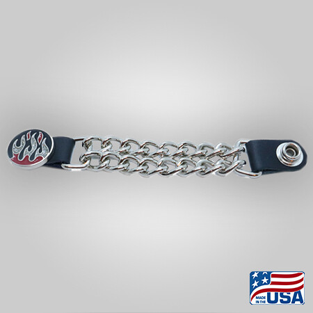 Vest Extender - Flame Red/Silver