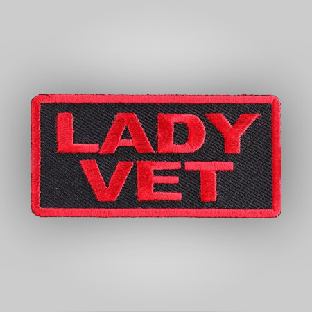 Lady Vet Red Patch