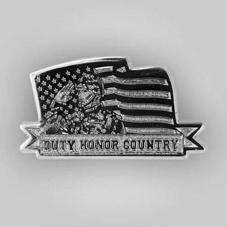 Duty, Honor, Country Pin