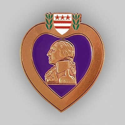 Purple Heart Veteran Pin