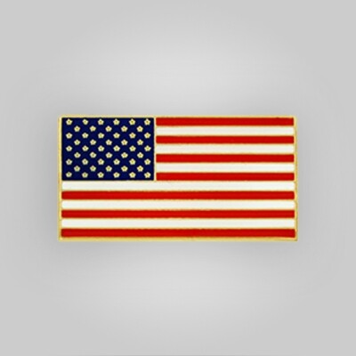 American Flag Pin with Magnetic Back