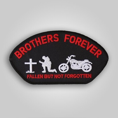 Brothers Forever Biker Cap Patch