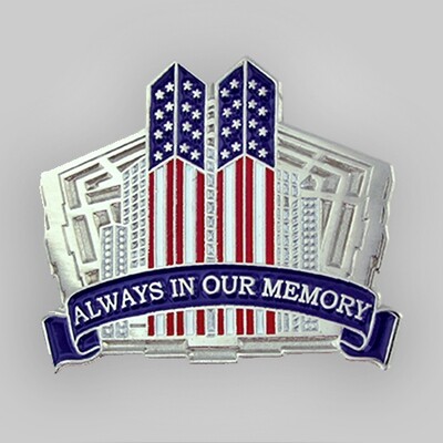 9-11 Always in Our Memory Pin