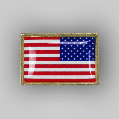 Right-Side Cap Pin - Flag