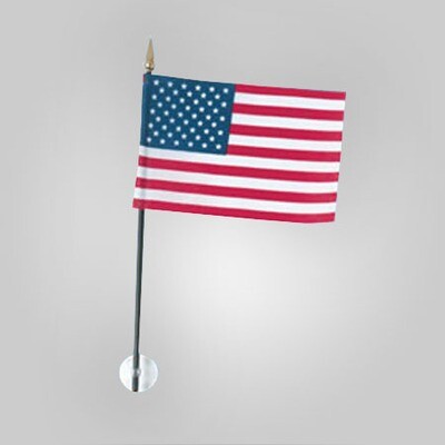 Window American Flag