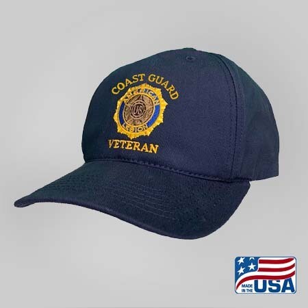 Emblem Veteran Cap - COAST GUARD