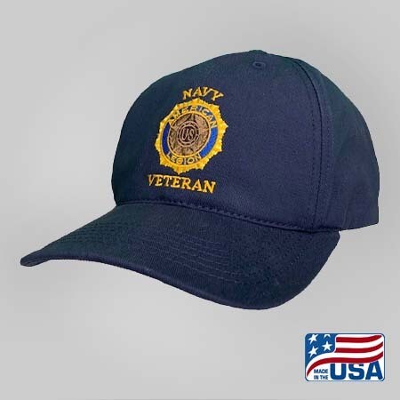 Emblem Veteran Cap - NAVY