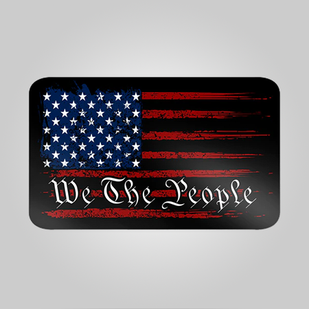 We the People 4" Decal