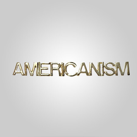 Cap Bar Pin - Americanism