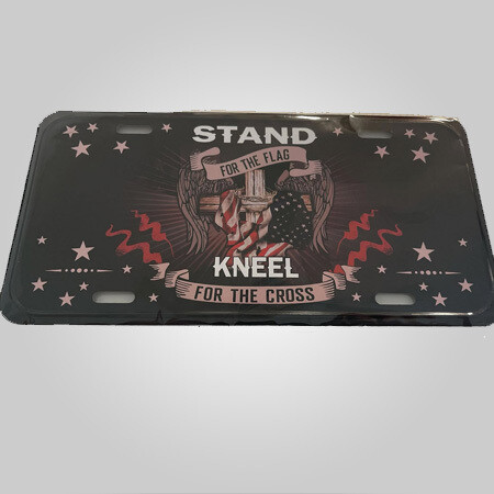Stand for the Flag License Plate