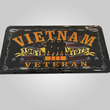 Vietnam Veteran License Plate