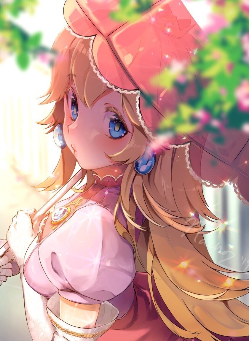 Princess Peach Print