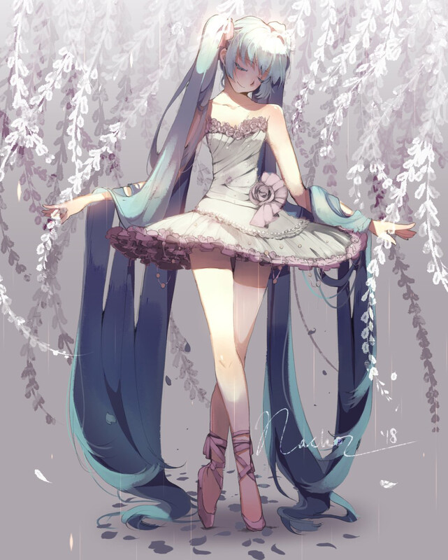 Ballerina Miku Print